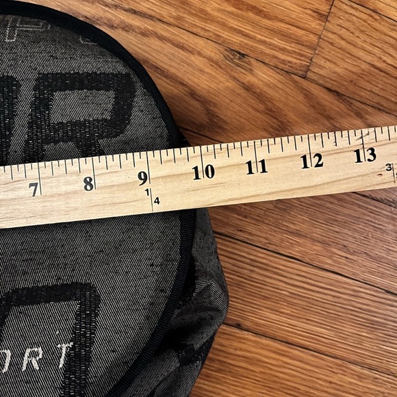 POLO SPORT Ralph Lauren Spellout All Over Print Drawstring Bucket Sling Bag VTG - Picture 7 of 9